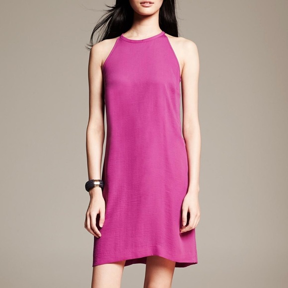 Banana Republic tie halter dress - Picture 1 of 6